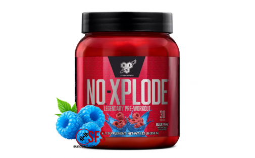 BSN N.O.-XPLODE 3.3 555 г синя малина