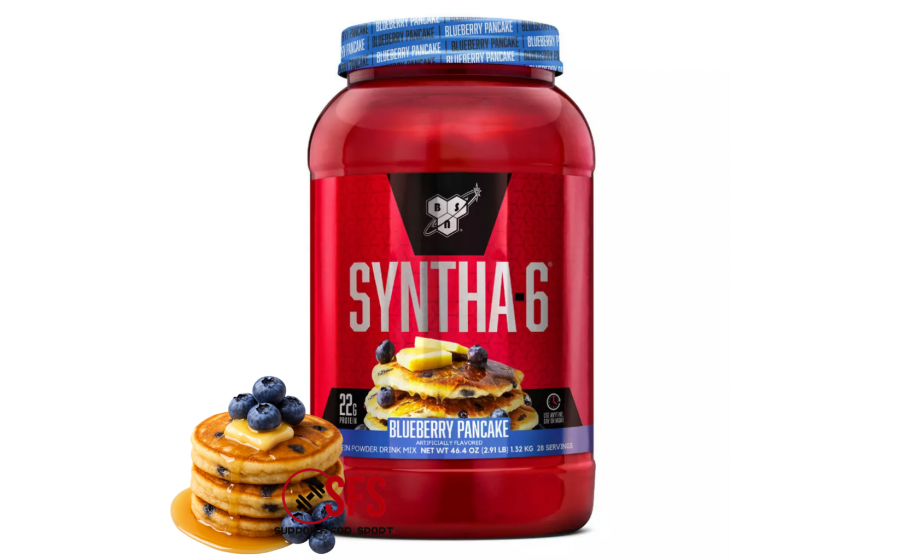 BSN Syntha-6 1,32 кг Blueberry Pancake протеїн