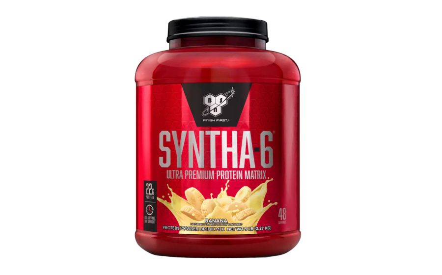 BSN Syntha‑6 банан 2,27 кг протеїн порошок