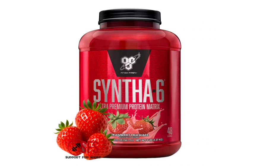 BSN Syntha-6 2,27 кг Strawberry Milkshake протеїн