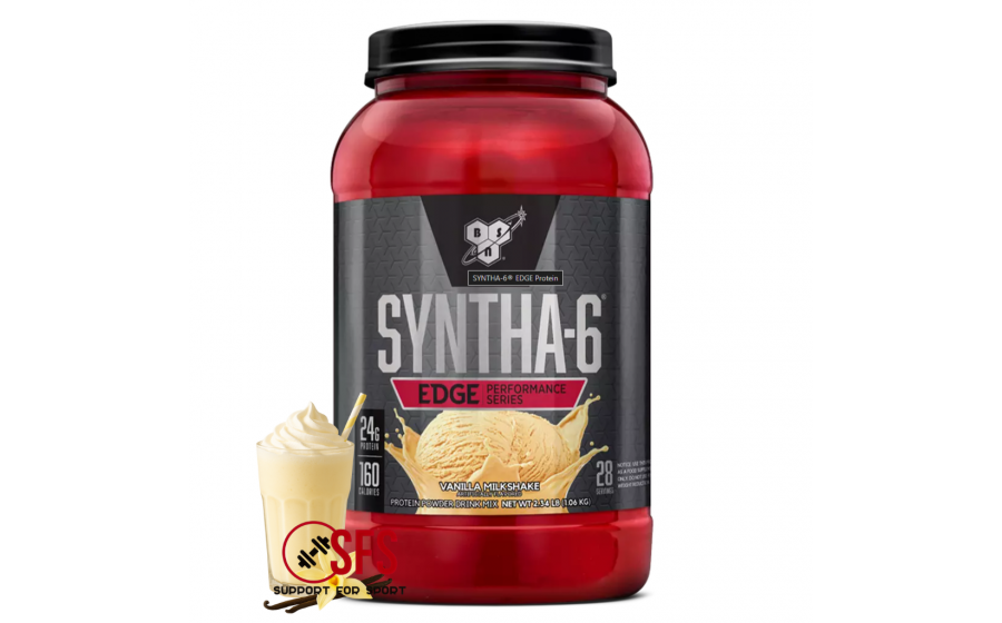 BSN Syntha-6 Edge — 1,06 кг, протеїн зі смаком ванільного мілкше BSN Syntha-6 Edge ванільний мілкшейк 1,06 кг