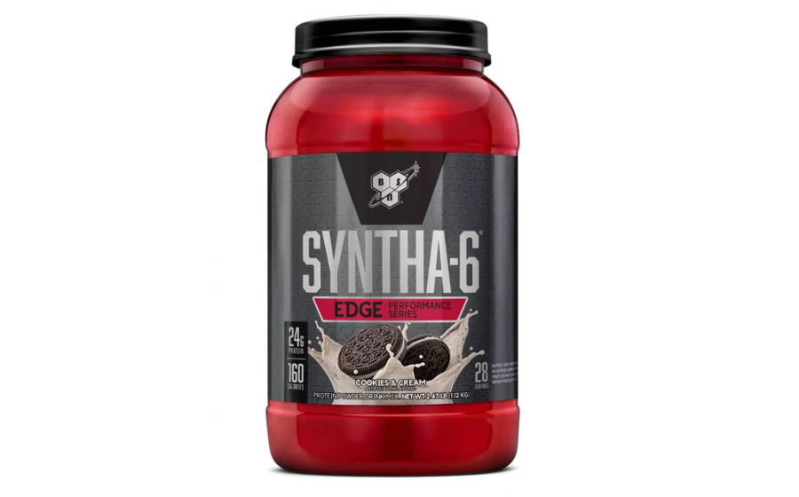 BSN Syntha-6 Edge — 1,12 кг, білковий коктейль зі смаком печива BSN Syntha-6 Edge печиво з кремом 1,12 кг