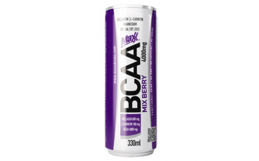 CASTE BCAA Vitamin Drink Mix Berry 330 мл – лісові ягоди – аміно Напій BCAA CASTE 330 мл mix berry – без цукру