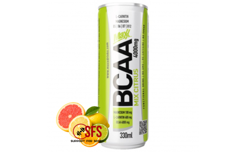 Caste Maxx BCAA Vitamin Drink MIX Citrus 330 мл банку цитрус