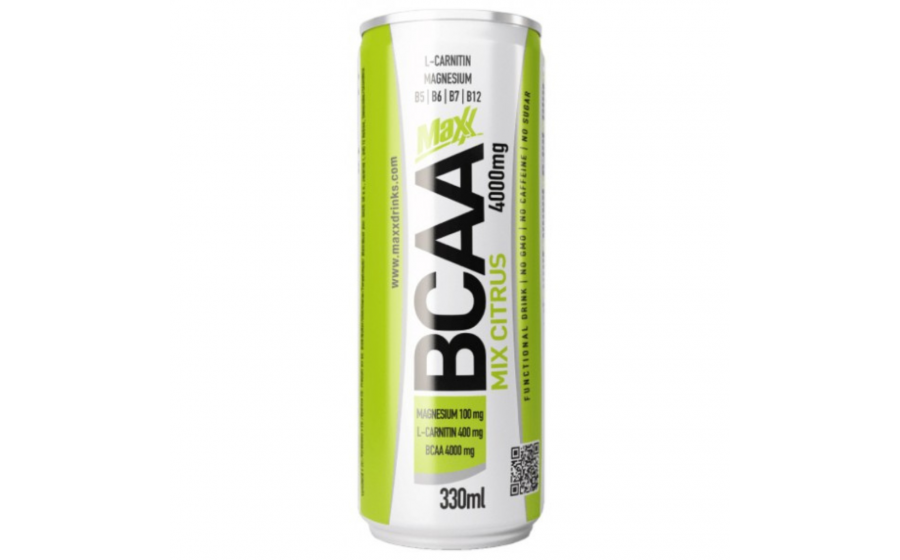 Caste Maxx BCAA Vitamin Drink MIX Citrus 330 мл – BCAA, карнітин Caste Maxx BCAA Vitamin Drink MIX Citrus 330 мл банку цитрус