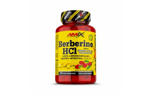 AMIX AmixPro Berberine HCl with GreenTea  Dandelion 60 Vege