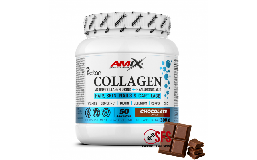 AMIX Collagen Marine Peptan Drink 300 g Chocolate AMIX Collagen Marine Peptan Drink 300 g Chocolate