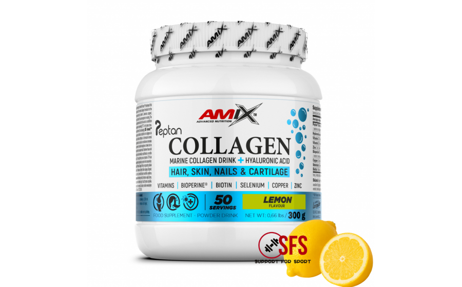 AMIX Collagen Marine Peptan Drink 300 g Lemon