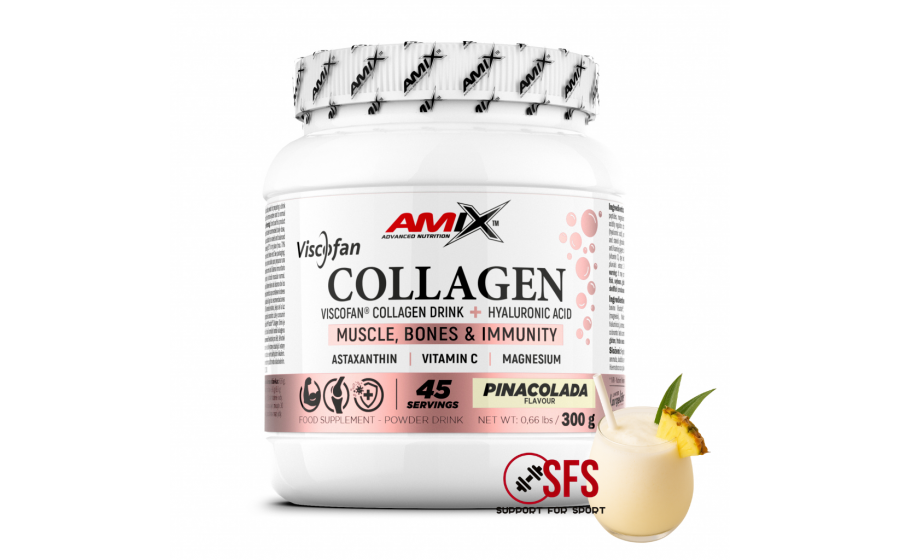 AMIX Collagen Viscofan Drink 300 g Pinacolada AMIX Collagen Viscofan Drink 300 g Pinacolada