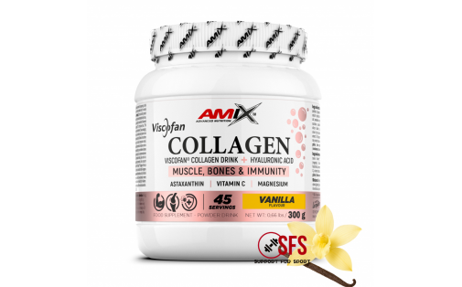 AMIX Collagen Viscofan Drink 300 g Vanilla
