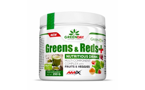 Amix GreenDay Greens - Reds 250 g Fruity
