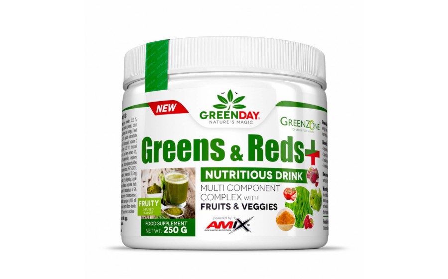 Amix GreenDay Greens - Reds 250 g Fruity