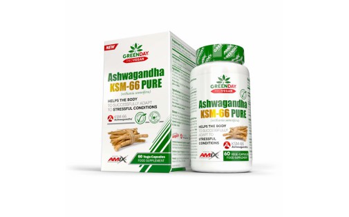 AMIX GreenDay ProVegan Ashwagandha KSM-66-60 Vega-capsules