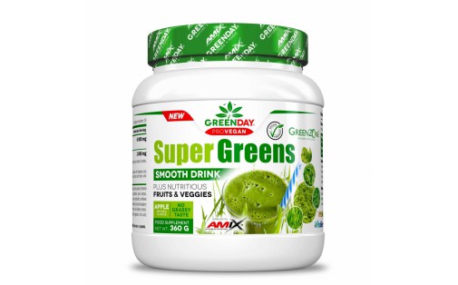 AMIX GreenDay Super Greens Smooth Drink  360 g Green Apple