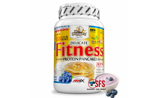 AMIX Mr.Popper´s - Fitness Protein Pancakes 800 g Blueberry yogh