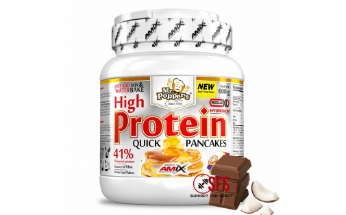 AMIX Mr.Popper´s - High Protein Pancakes 600 g Chocolate-coconut