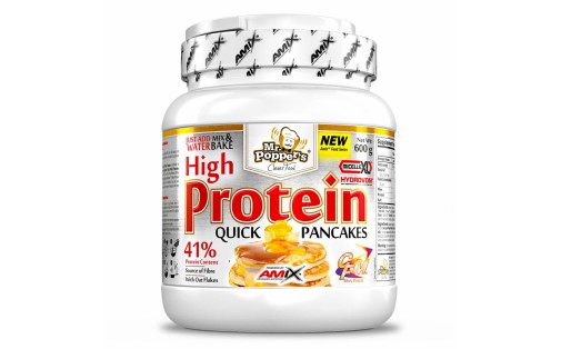 AMIX Mr.Popper´s - High Protein Pancakes 600 g Natural