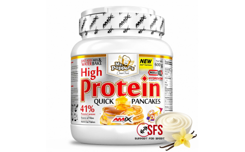 AMIX Mr.Popper´s - High Protein Pancakes 600 g Vanilla-yogurt
