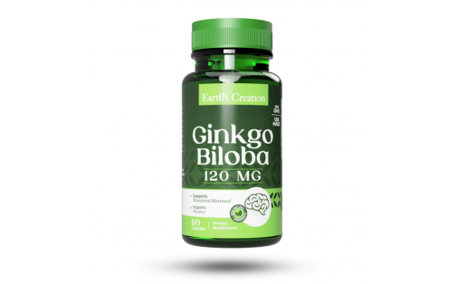 Earth’s Creation Ginkgo Biloba 120 mg — пам’ять і концентрація