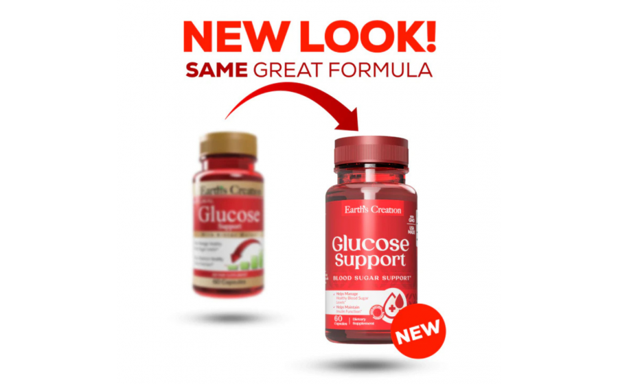 Glucose Support 60 капсул — хром + bitter melon Earth’s Creation Glucose Support 60 капсул