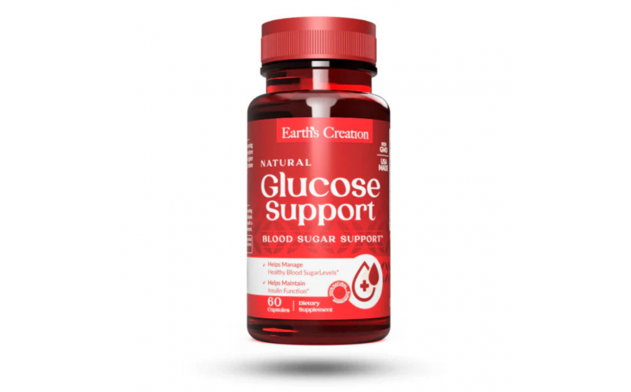 Glucose Support 60 капсул — хром + bitter melon Earth’s Creation Glucose Support 60 капсул