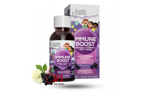 Earth’s Creation Elderberry Syrup 120 мл чорна бузина
