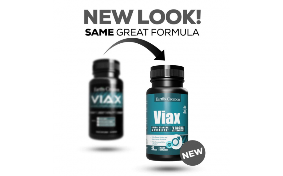 VIAX Male Supplement — 40 капсул — потенція та енергія Earth’s Creation VIAX Male Supplement 40 капсул
