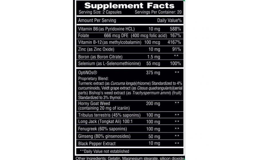 VIAX Male Supplement — 40 капсул — потенція та енергія Earth’s Creation VIAX Male Supplement 40 капсул