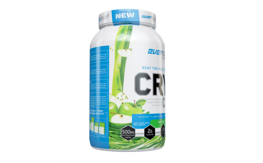 Everbuild Cryo Cell BCAA Sour Apple Punch 1400 г — енергія і від Cryo Cell BCAA 8:1:1 Sour Apple 1400 г — без цукру, цитрулін, 10