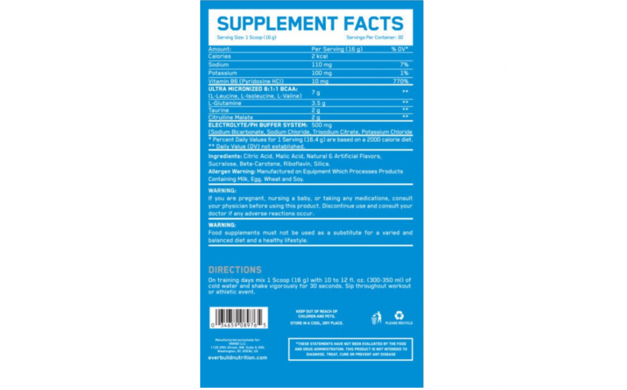 Cryo Cell BCAA Orange Xplosion 486 г — відновлення без цукру
