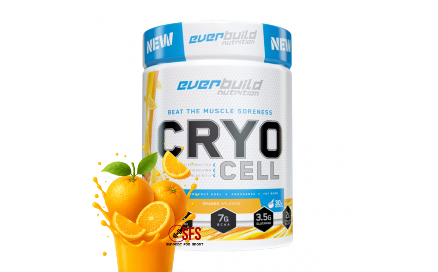 Cryo Cell BCAA Orange Xplosion 486 г — відновлення без цукру