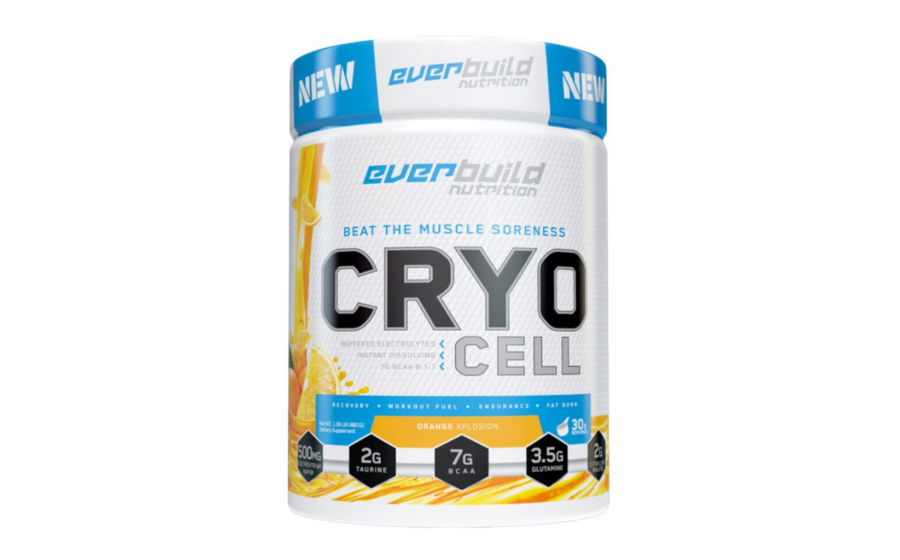 Cryo Cell BCAA Orange Xplosion 486 г — відновлення без цукру