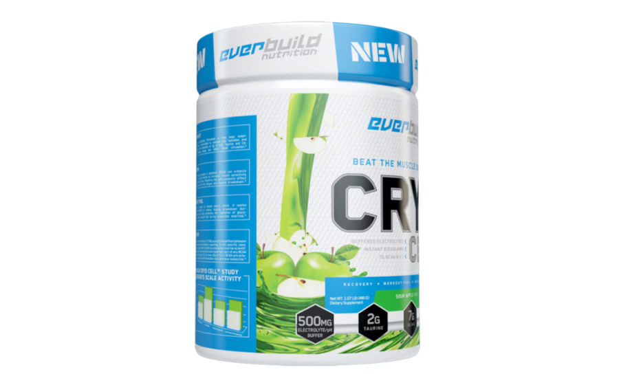 Cryo Cell BCAA Sour Apple Punch — 486 г, формула 8:1:1 без цукру