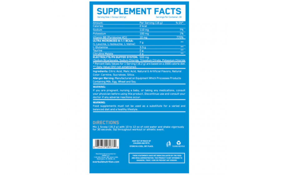 Cryo Cell BCAA Watermelon Fresh — 486 г, енергія, без цукру