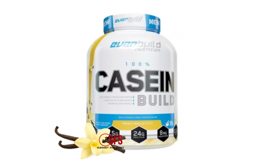 Everbuild Micellar Casein Build Vanilla – 1816 г білка без цукру