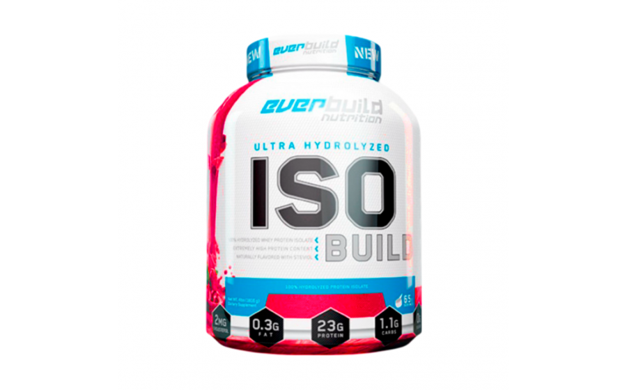 Everbuild ISO Build Hydrolyzed Protein Isolate Strawberry Smooth