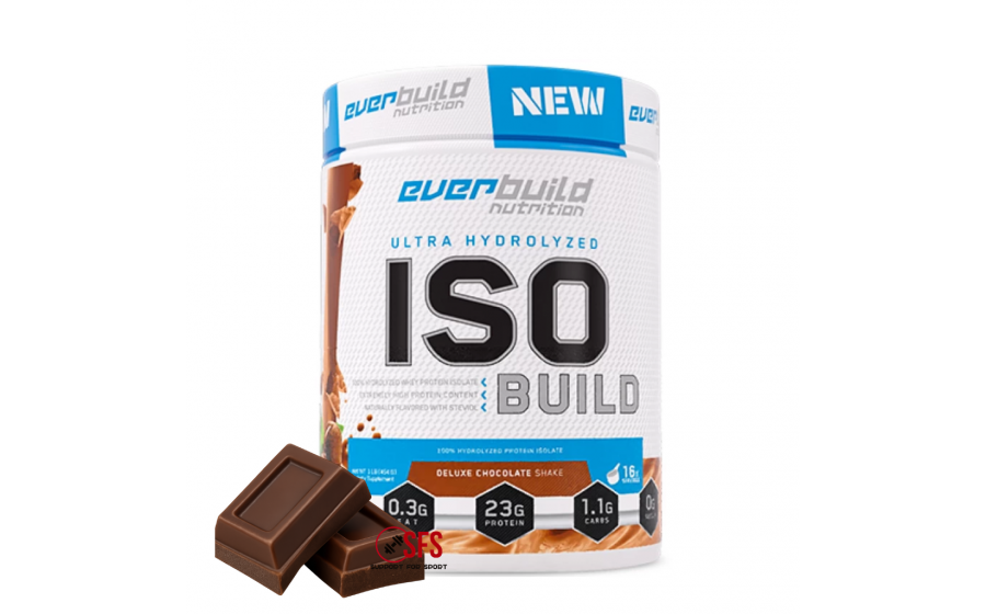 Everbuild ISO Build Hydrolyzed Protein Isolate Chocolate 454 г
