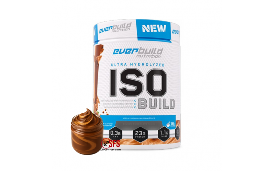 ISO Build 454 г Peanut Butter Chocolate — гідролізований протеїн Everbuild ISO Build Hydrolyzed Protein Isolate Peanut Butter Cho