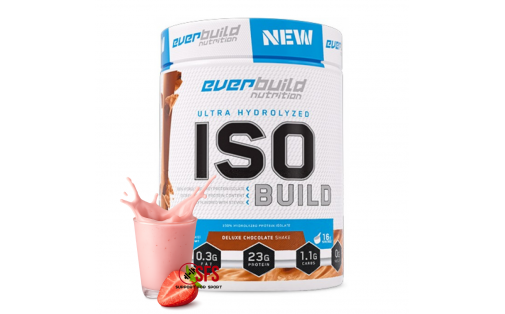 Everbuild ISO Build Hydrolyzed Protein Isolate Strawberry Smooth