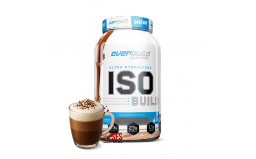 Everbuild ISO Build — 908 г mocha cappuccino протеїну ізоляту з доставкою