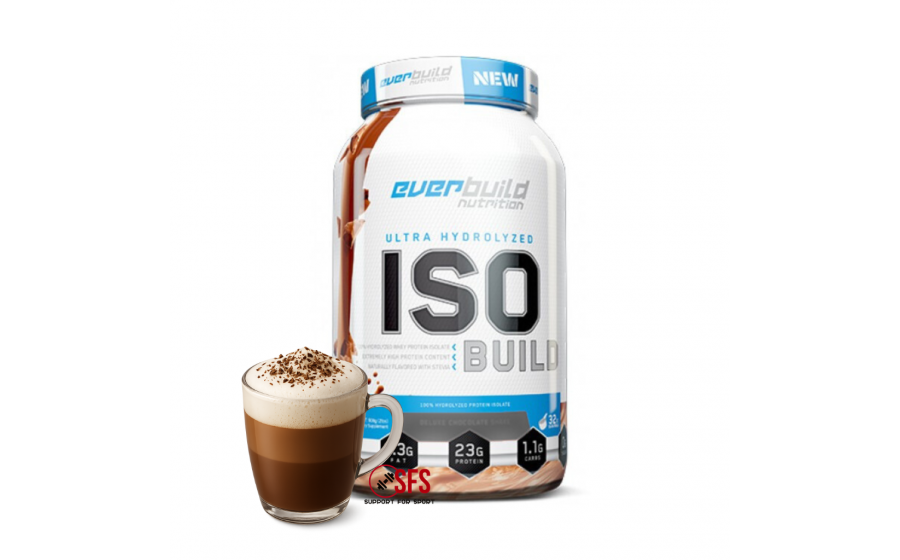 Everbuild ISO Build — 908 г mocha cappuccino протеїну ізоляту з доставкою