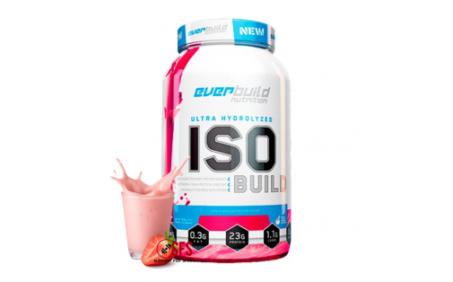 Everbuild ISO Build Strawberry Smoothie – 908 г білка без цукру