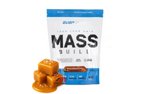 Everbuild Mass Build Gainer Salted Caramel 1000 г — 30 г білка, 