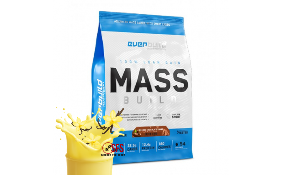 Everbuild Mass Gainer French Vanilla 2720 г — білок 60 г, без цу