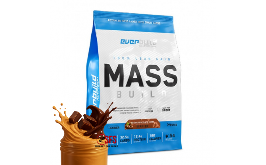 Everbuild Mass Build Gainer 2720 г — Peanut Butter Chocolate, 60