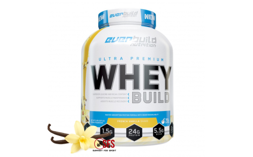 Everbuild Whey Protein Build French Vanilla 2271 г — без лактози
