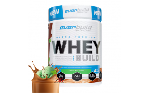 Everbuild Ultra Premium Whey Protein Choco Mint 454 г – протеїн 