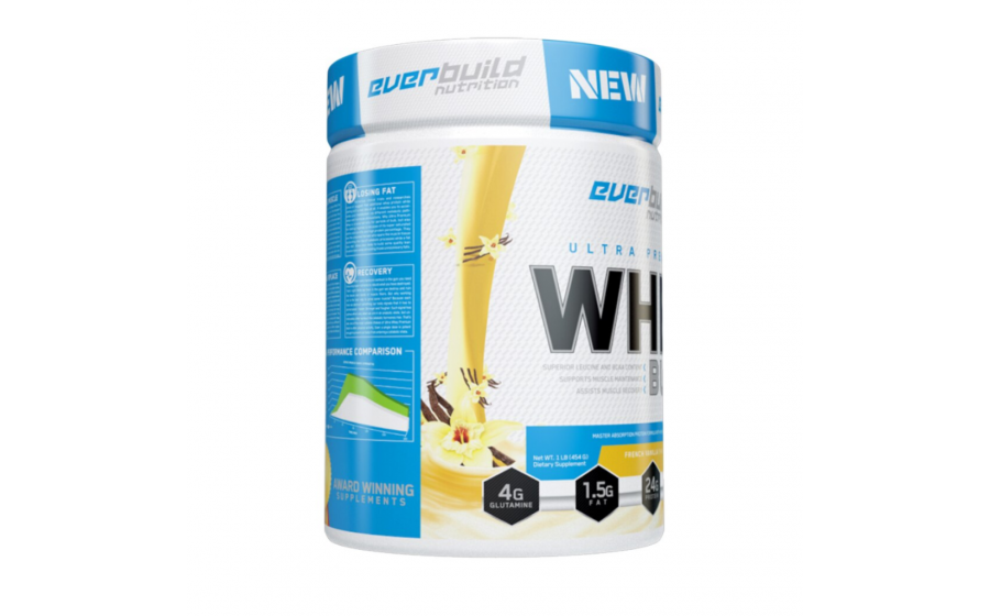 Ultra Premium Whey Protein 454 г French Vanilla Everbuild Ultra Premium Whey Protein Build French Vanilla 454 г