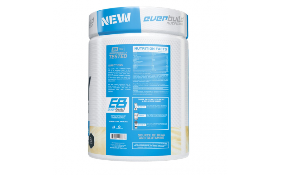 Ultra Premium Whey Protein 454 г French Vanilla Everbuild Ultra Premium Whey Protein Build French Vanilla 454 г