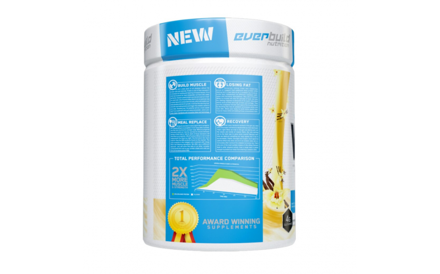 Ultra Premium Whey Protein 454 г French Vanilla Everbuild Ultra Premium Whey Protein Build French Vanilla 454 г